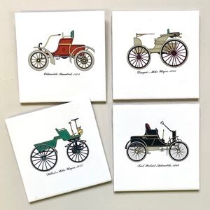 Automotive Ceramic Vintage Car / Vehicle Tiles